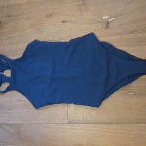 Jets Swimwear Australia High Neck Blue One Piece Bathing Suit 8